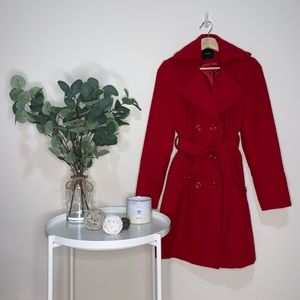 Red Peacoat